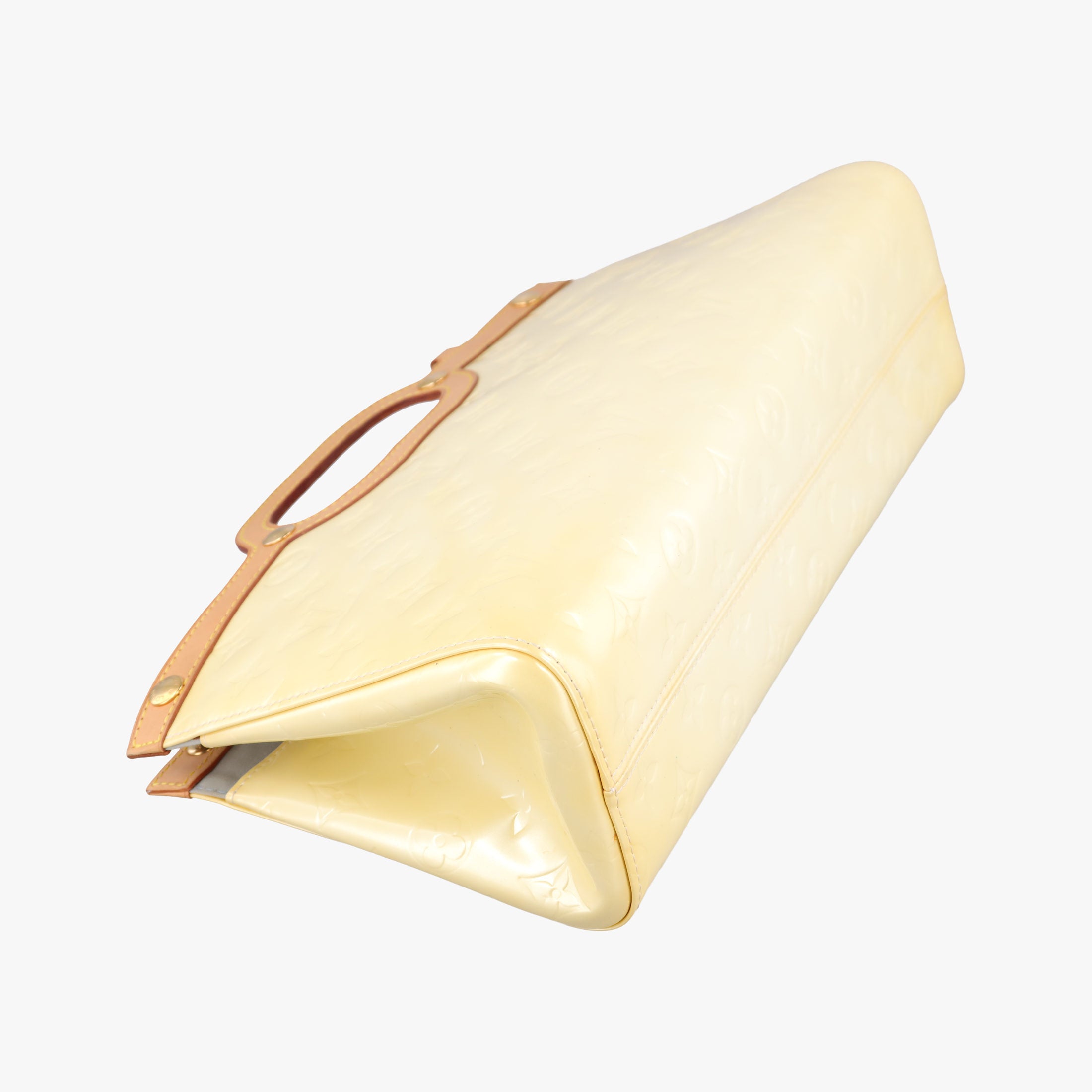 Pre-owned Louis Vuitton ROXBURY Drive Perle Vernis M91374 shoulderbag | stylenewstar