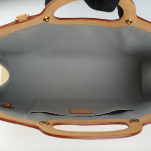 Pre-owned Louis Vuitton ROXBURY Drive Perle Vernis M91374 shoulderbag | stylenewstar