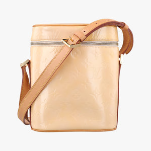 Pre-owned Louis Vuitton Sullivan Vertical Marshmallow Pink Vernis M91298 shoulderbag | stylenewstar
