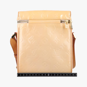 Pre-owned Louis Vuitton Sullivan Vertical Marshmallow Pink Vernis M91298 shoulderbag | stylenewstar