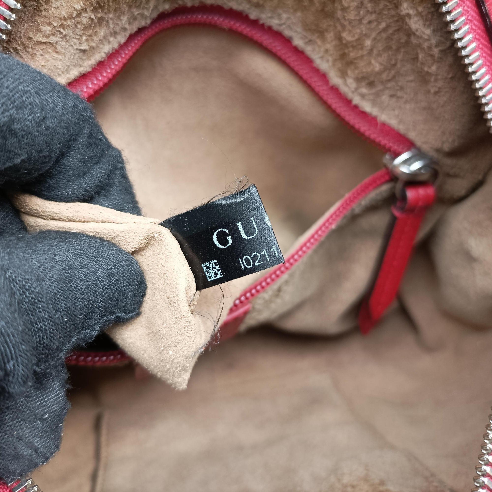 Pre-owned Gucci GG Supreme Tian Camera Brown PVC coated canvas×Leather 450947 shoulderbag | stylenewstar