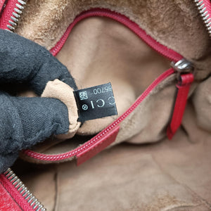 Pre-owned Gucci GG Supreme Tian Camera Brown PVC coated canvas×Leather 450947 shoulderbag | stylenewstar