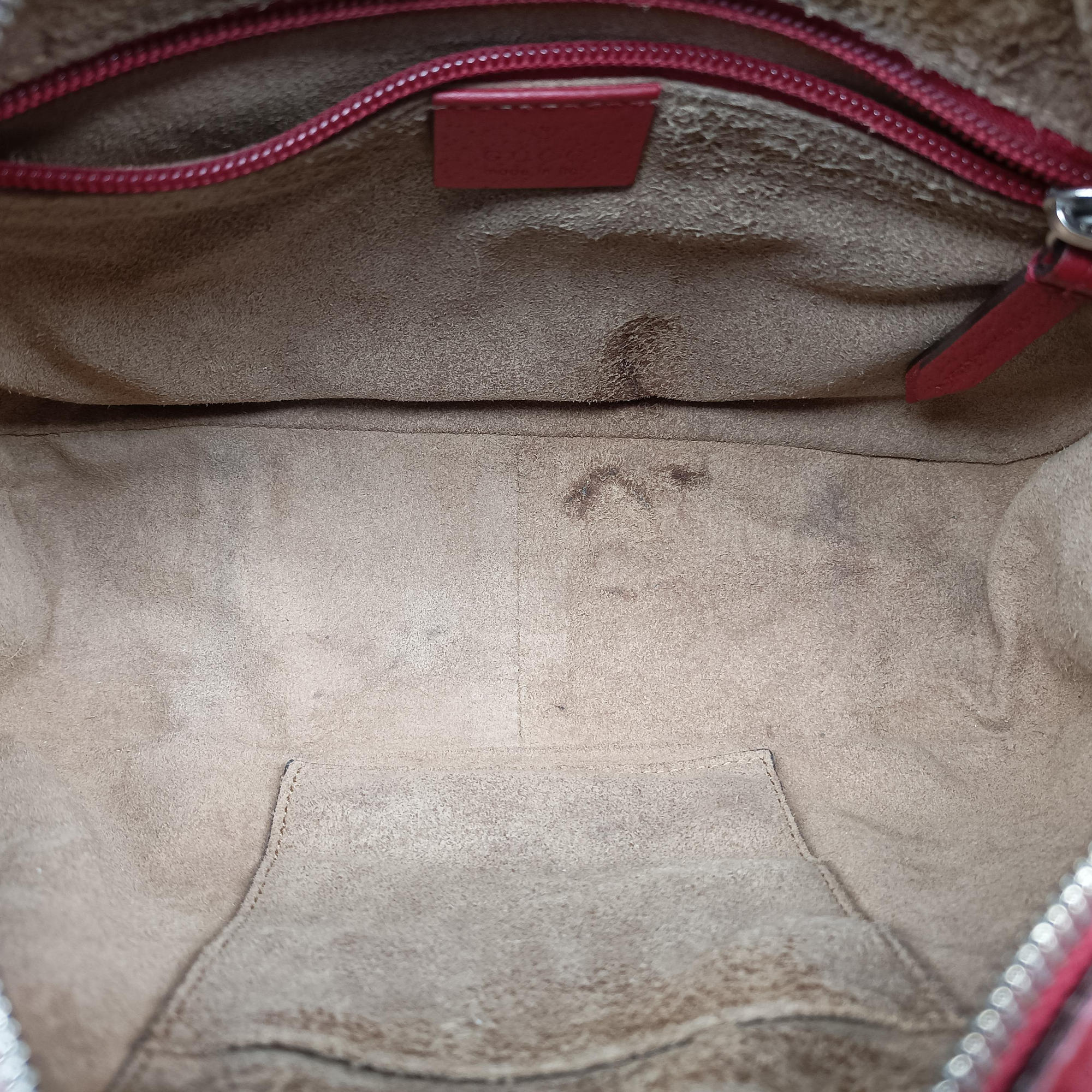 Pre-owned Gucci GG Supreme Tian Camera Brown PVC coated canvas×Leather 450947 shoulderbag | stylenewstar