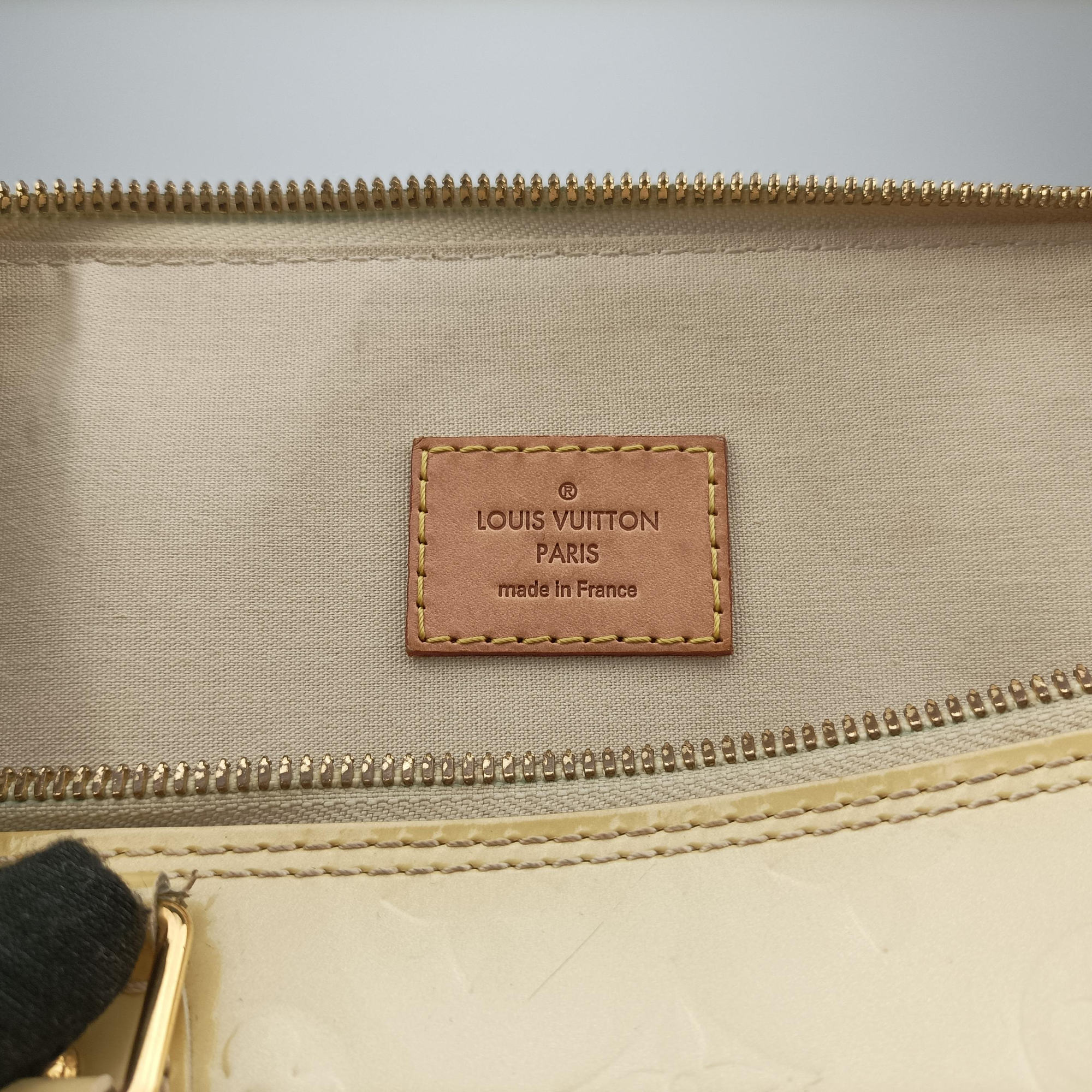 Pre-owned Louis Vuitton Alma GM Broncorail Vernis M91450 handbag | stylenewstar