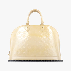 Pre-owned Louis Vuitton Alma GM Broncorail Vernis M91450 handbag | stylenewstar