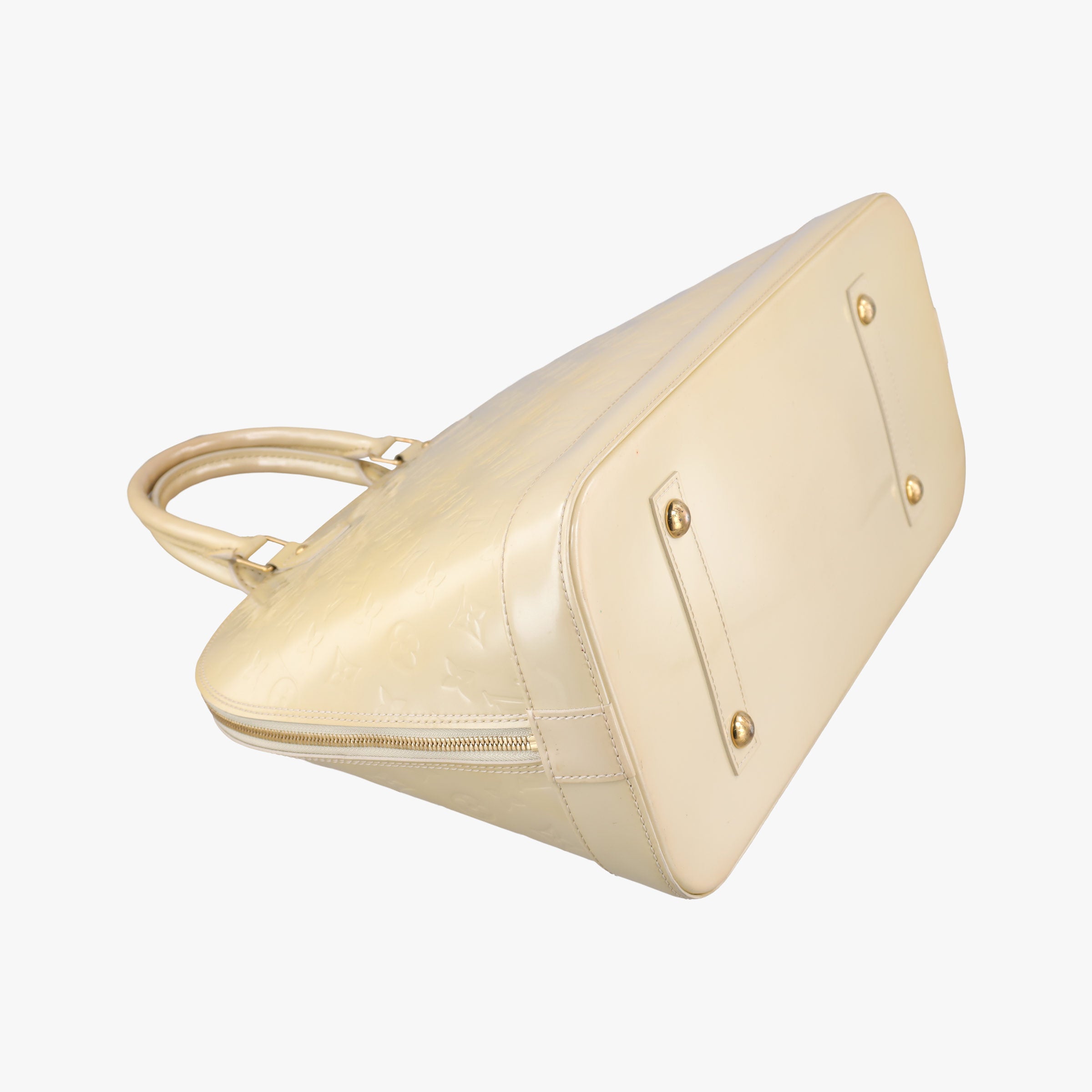 Pre-owned Louis Vuitton Alma GM Broncorail Vernis M91450 handbag | stylenewstar