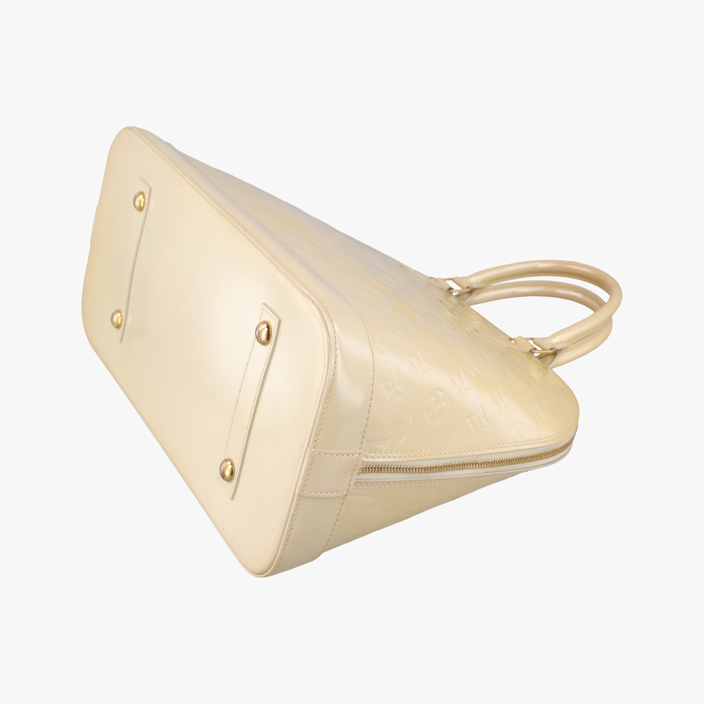 Pre-owned Louis Vuitton Alma GM Broncorail Vernis M91450 handbag | stylenewstar