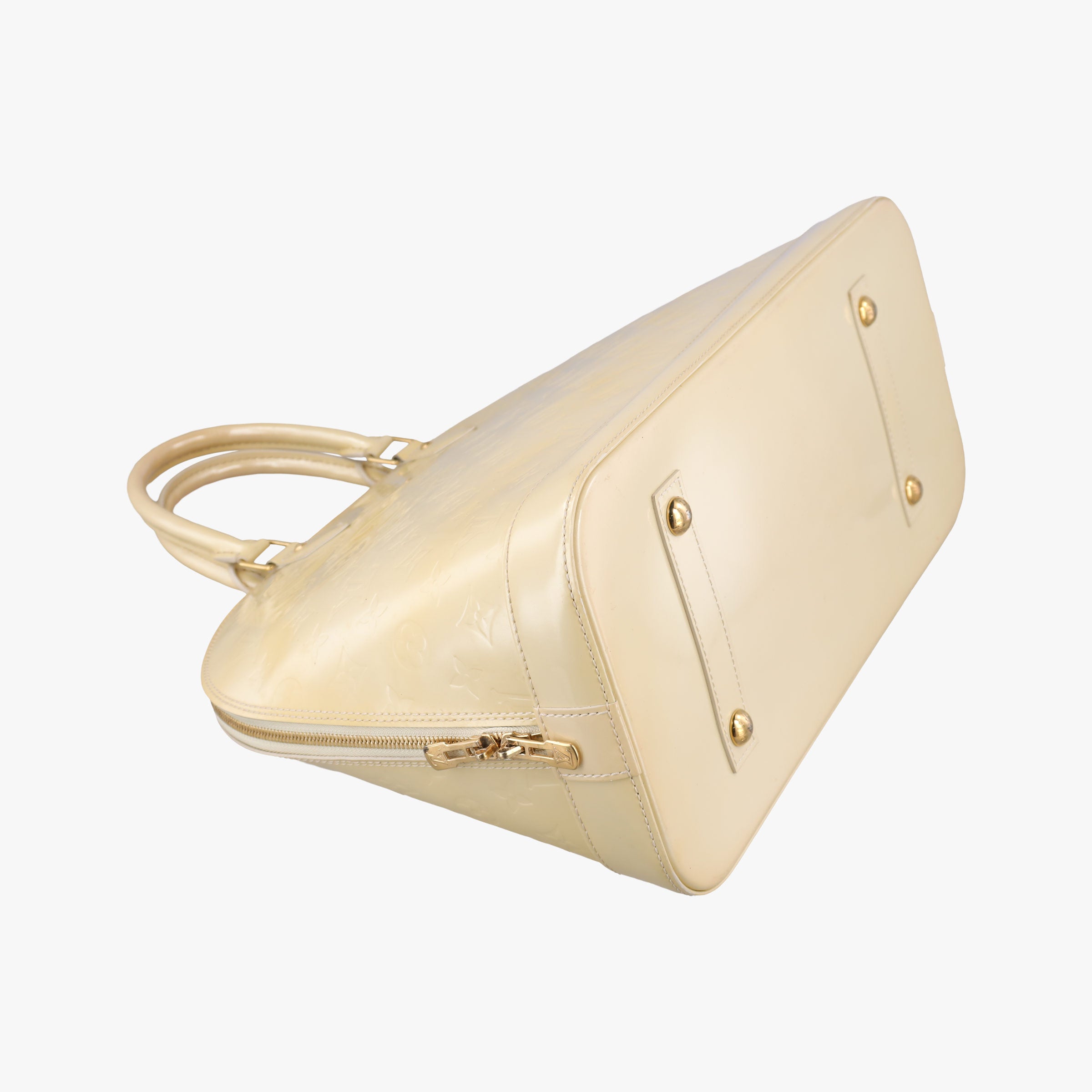 Pre-owned Louis Vuitton Alma GM Broncorail Vernis M91450 handbag | stylenewstar