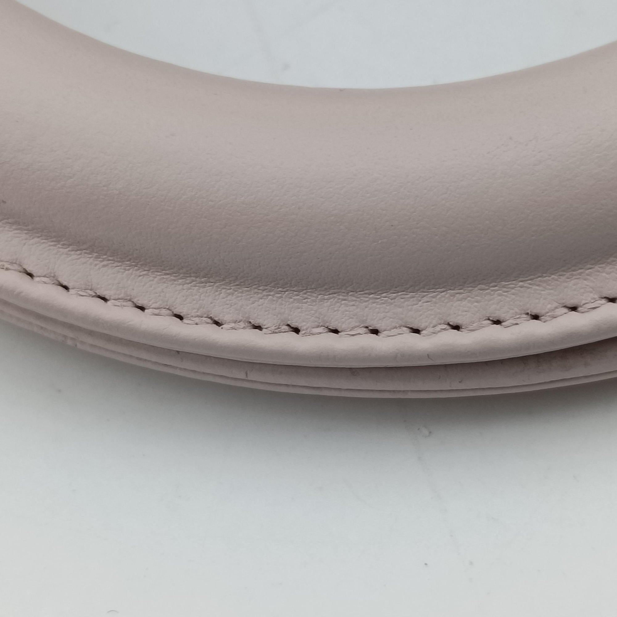 Pre-owned Christian Dior Lady Dior Pink lambskin  shoulderbag | stylenewstar