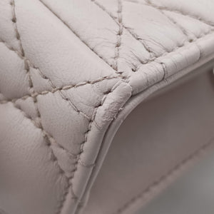 Pre-owned Christian Dior Lady Dior Pink lambskin  shoulderbag | stylenewstar