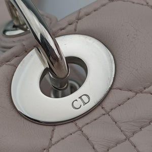 Pre-owned Christian Dior Lady Dior Pink lambskin  shoulderbag | stylenewstar