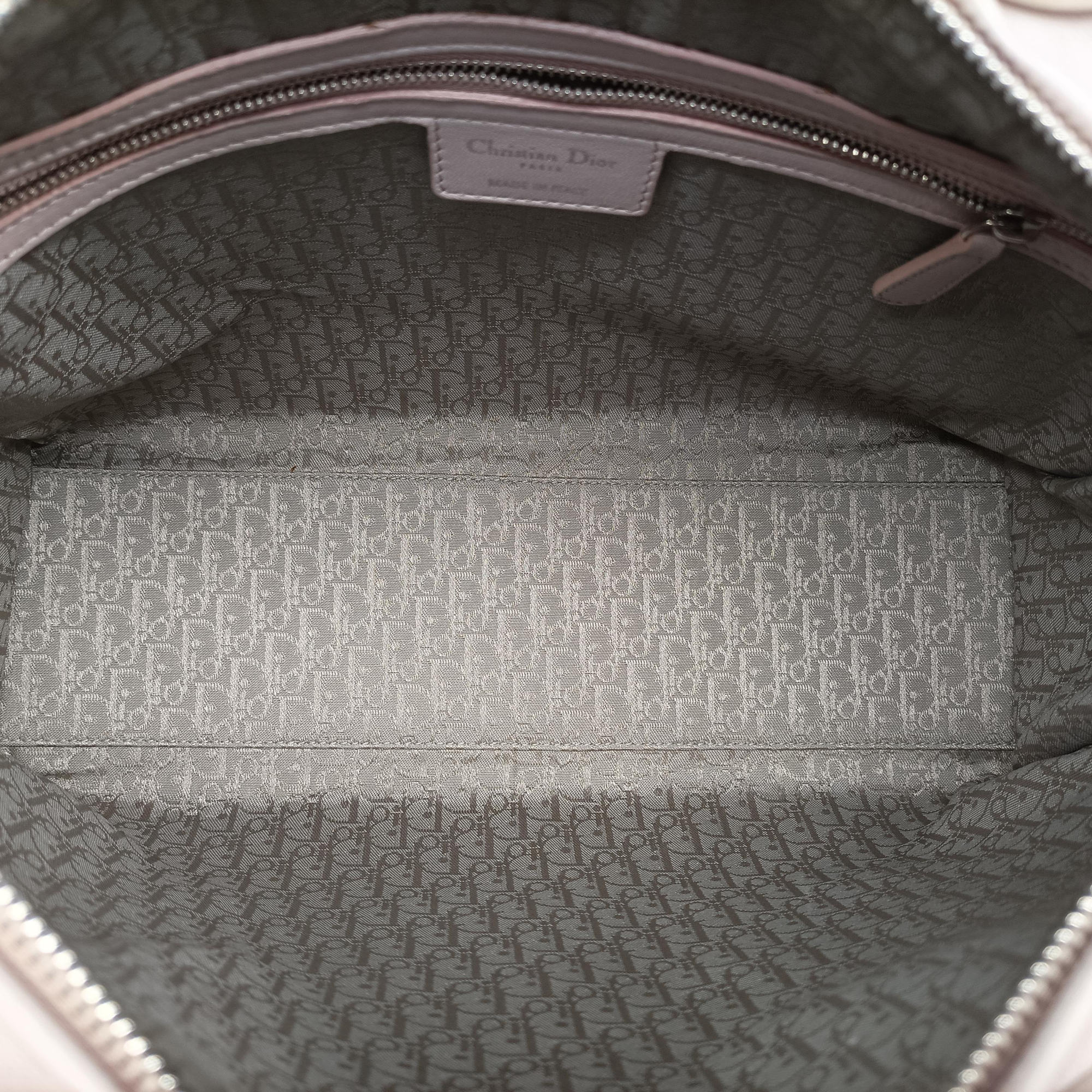 Pre-owned Christian Dior Lady Dior Pink lambskin  shoulderbag | stylenewstar