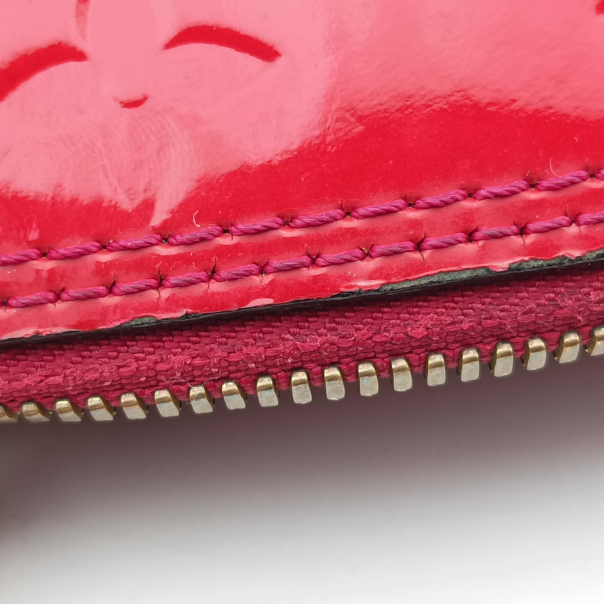 Pre-owned Louis Vuitton Alma BB CERISE Vernis M90174 shoulderbag | stylenewstar