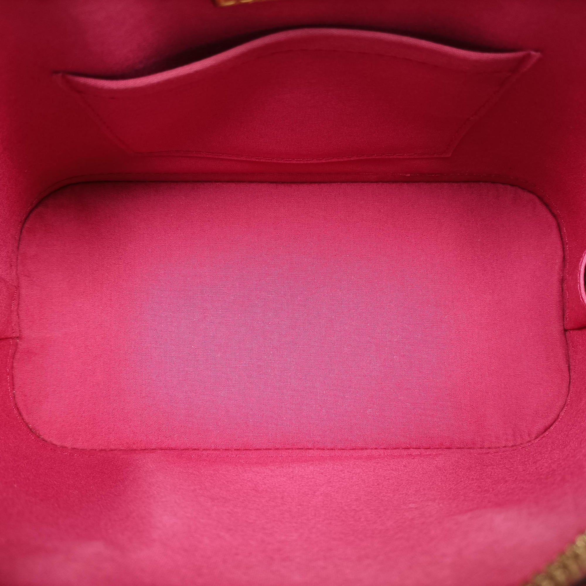 Pre-owned Louis Vuitton Alma BB CERISE Vernis M90174 shoulderbag | stylenewstar