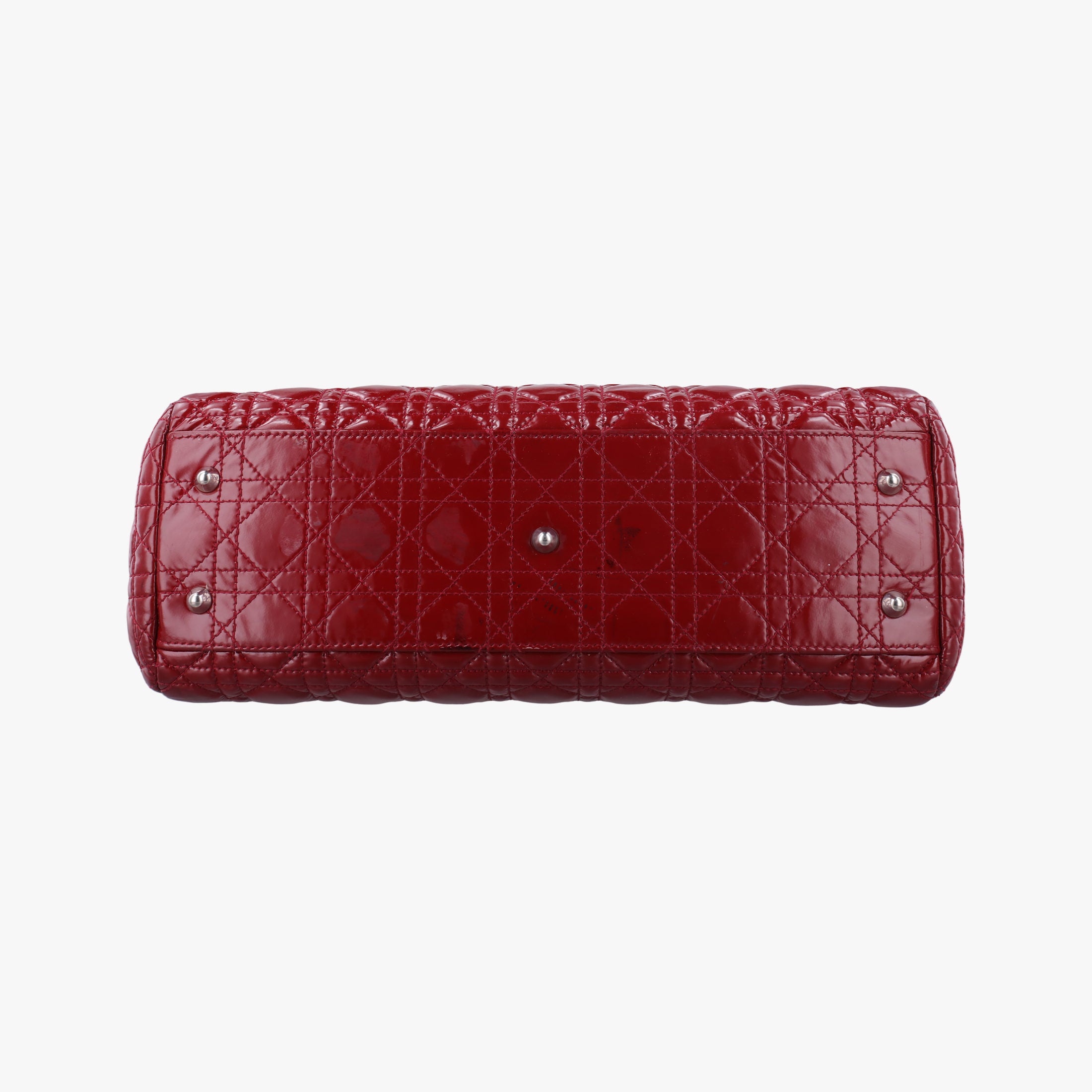 Pre-owned Christian Dior Dior Soft Red patent  shoulderbag | stylenewstar
