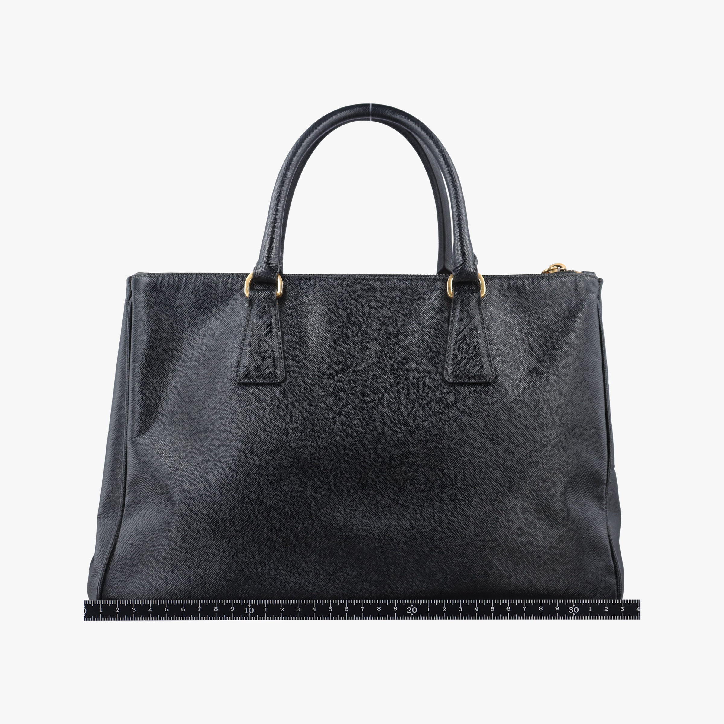 Pre-owned Prada Galleria Black SAFFIANO Leather BN2274 shoulderbag | stylenewstar