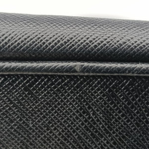 Pre-owned Prada Galleria Black SAFFIANO Leather BN2274 shoulderbag | stylenewstar