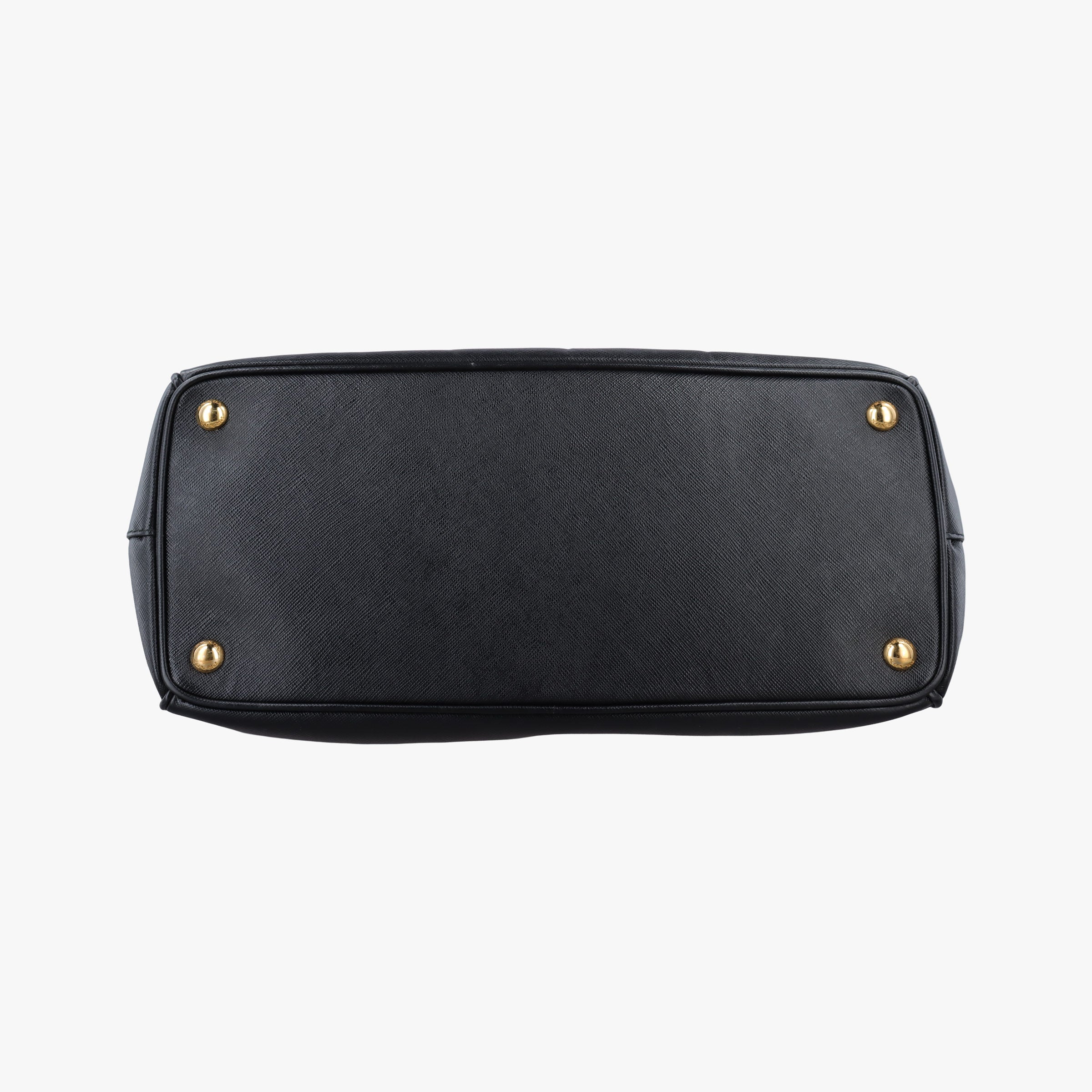 Pre-owned Prada Galleria Black SAFFIANO Leather BN2274 shoulderbag | stylenewstar