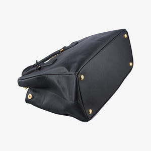 Pre-owned Prada Galleria Black SAFFIANO Leather BN2274 shoulderbag | stylenewstar