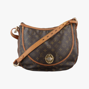 Pre-owned Louis Vuitton TULUM GM Brown Monogram Canvas M40075 shoulderbag | stylenewstar