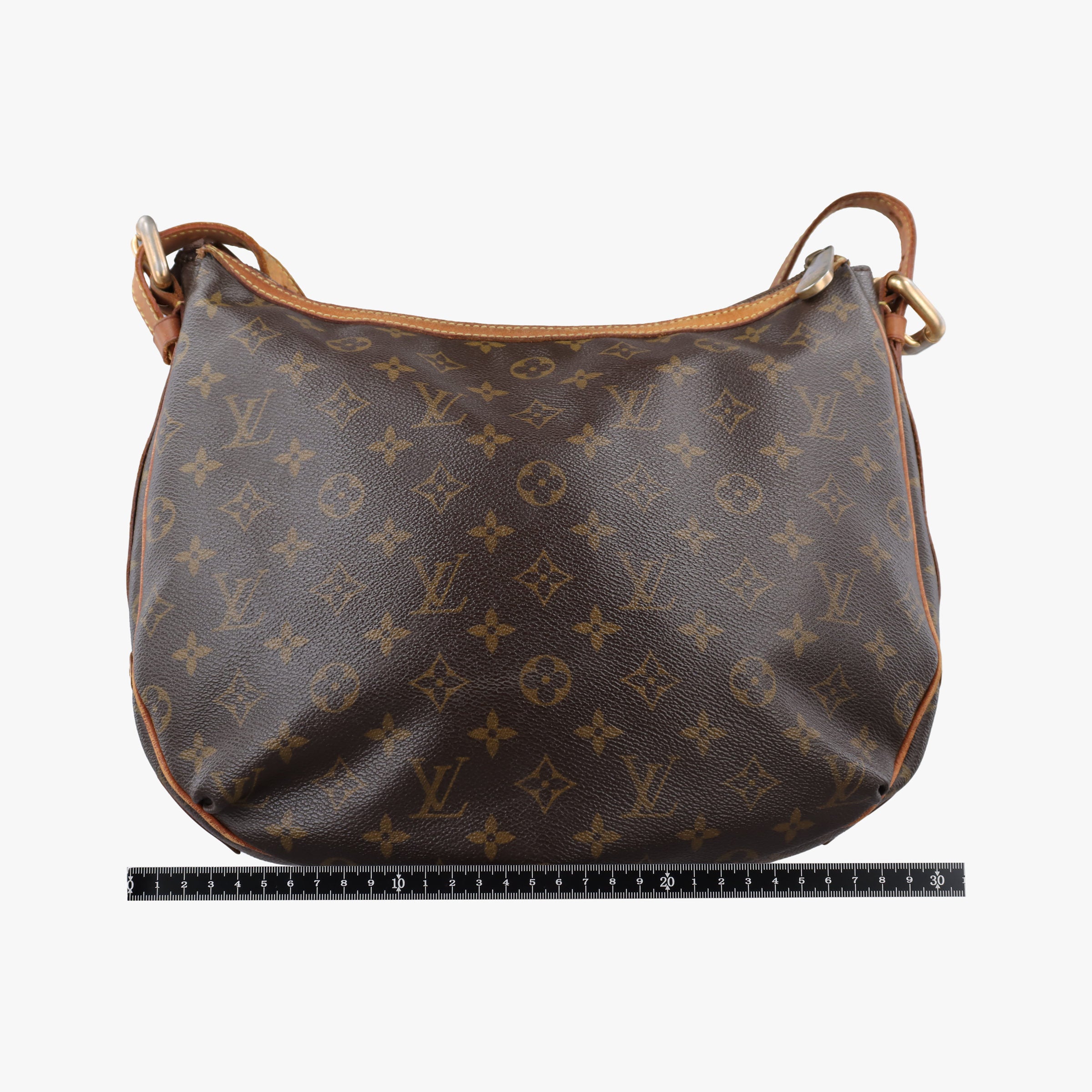 Pre-owned Louis Vuitton TULUM GM Brown Monogram Canvas M40075 shoulderbag | stylenewstar