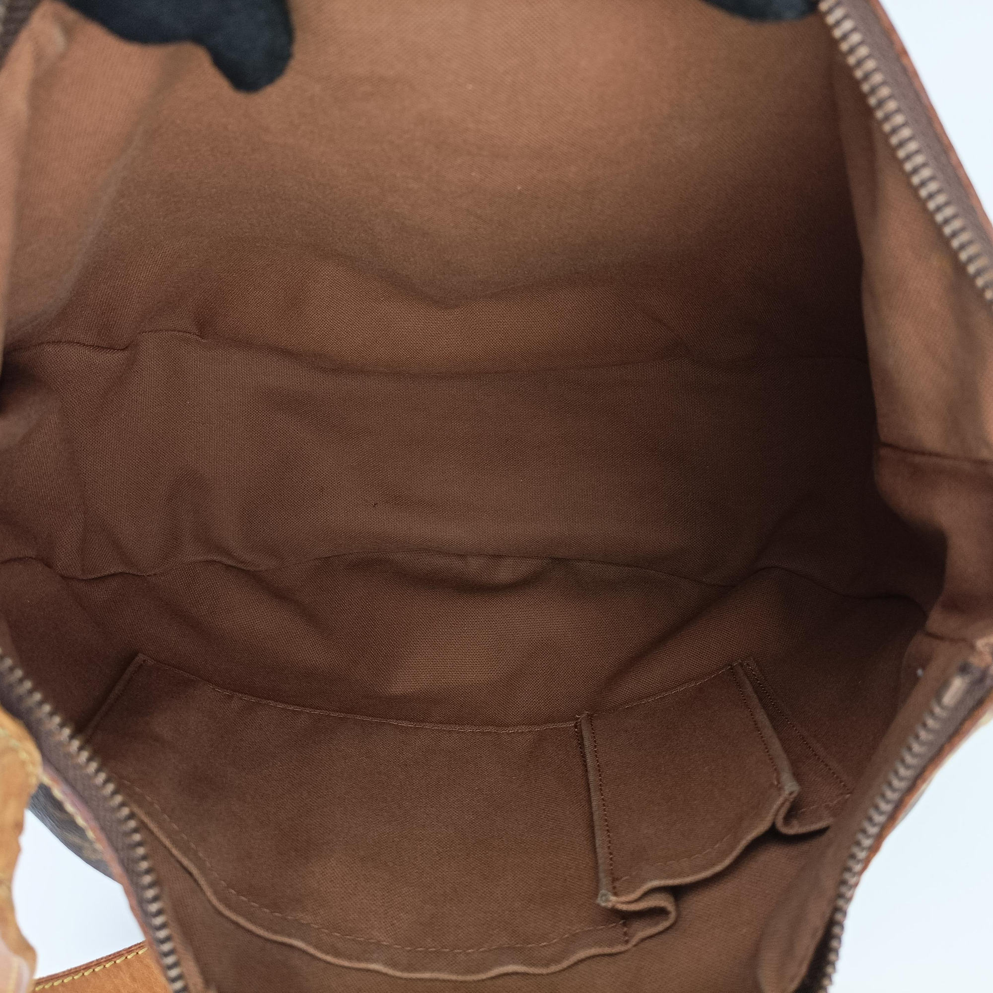 Pre-owned Louis Vuitton TULUM GM Brown Monogram Canvas M40075 shoulderbag | stylenewstar