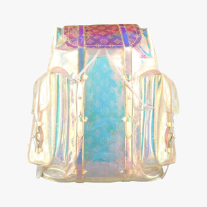Secondhand Louis Vuitton Christopher GM Prism PVC vinyl M44766 backpack/rucksack | stylenewstar