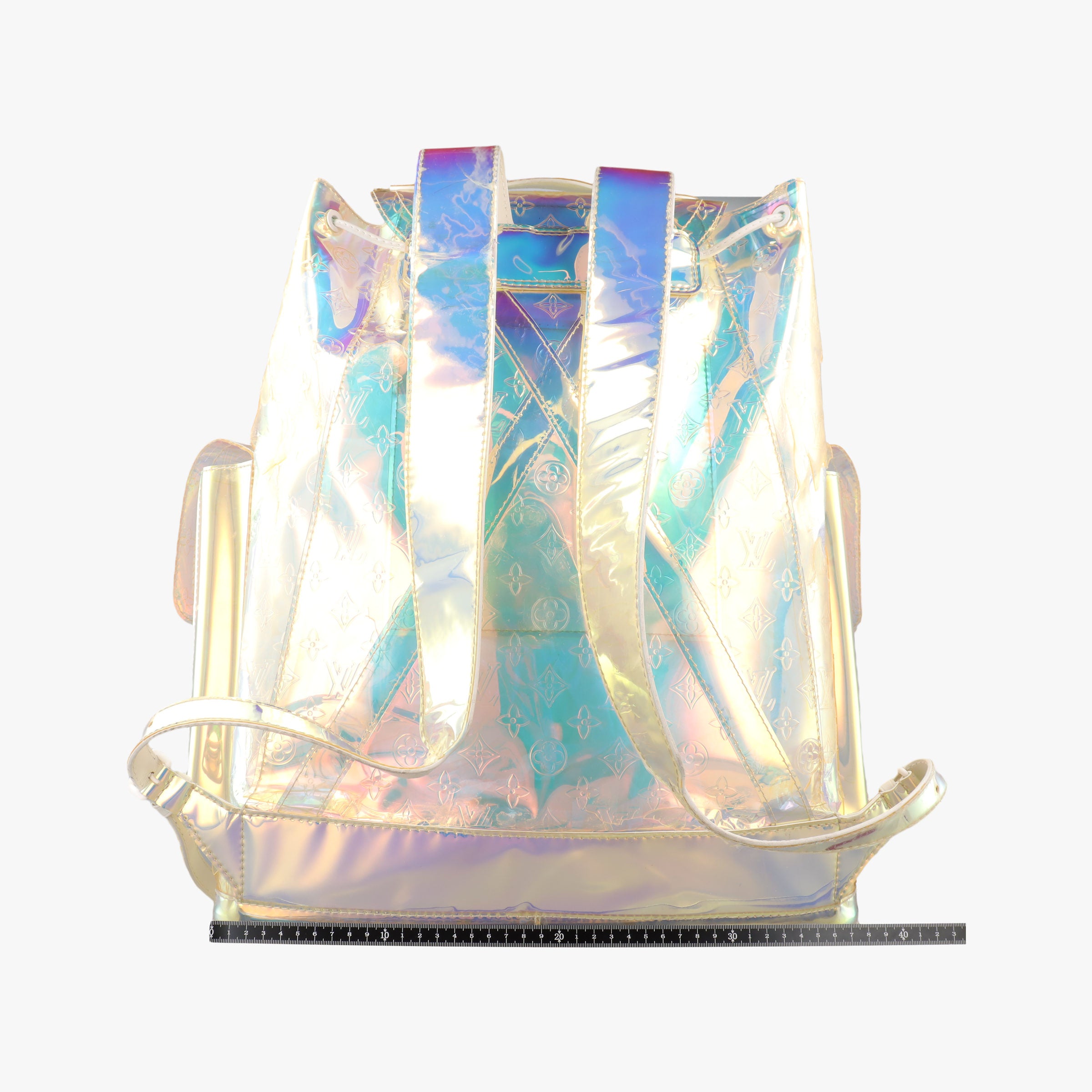 Secondhand Louis Vuitton Christopher GM Prism PVC vinyl M44766 backpack/rucksack | stylenewstar