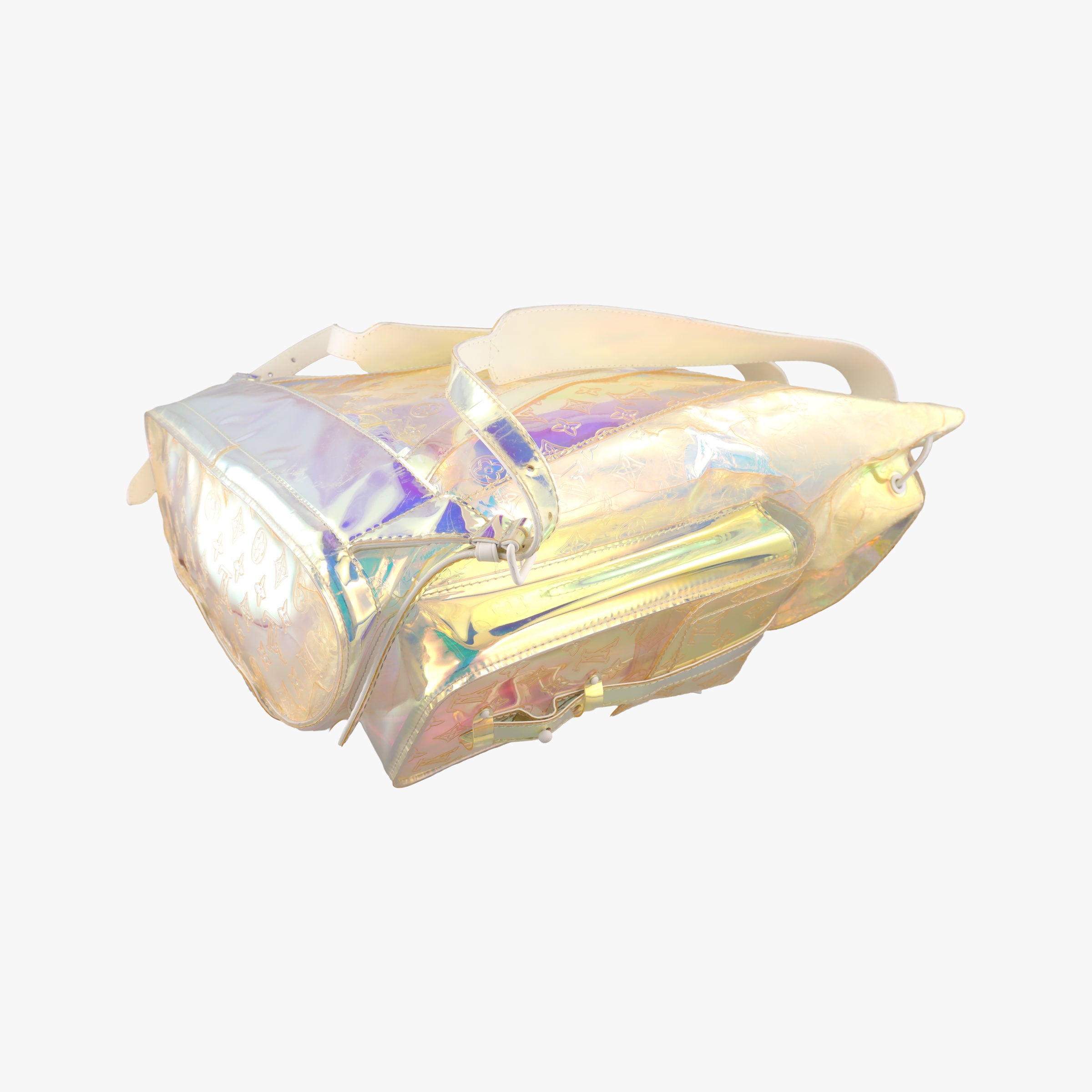 Secondhand Louis Vuitton Christopher GM Prism PVC vinyl M44766 backpack/rucksack | stylenewstar