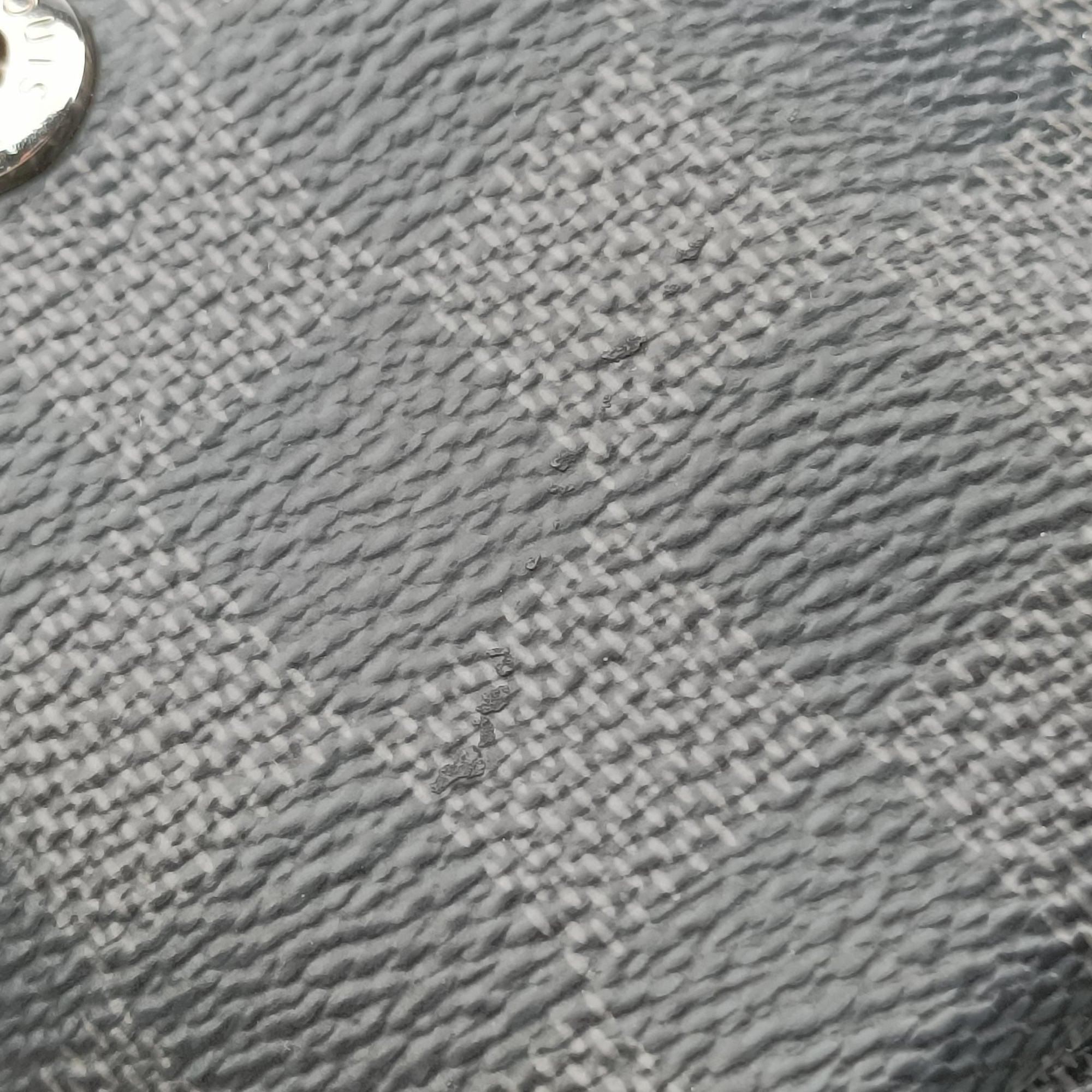 Vintage Louis Vuitton ChristopherPM Graphite Coated Canvas × Leather N41379 backpack/rucksack | stylenewstar