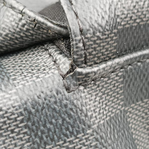 Vintage Louis Vuitton ChristopherPM Graphite Coated Canvas × Leather N41379 backpack/rucksack | stylenewstar