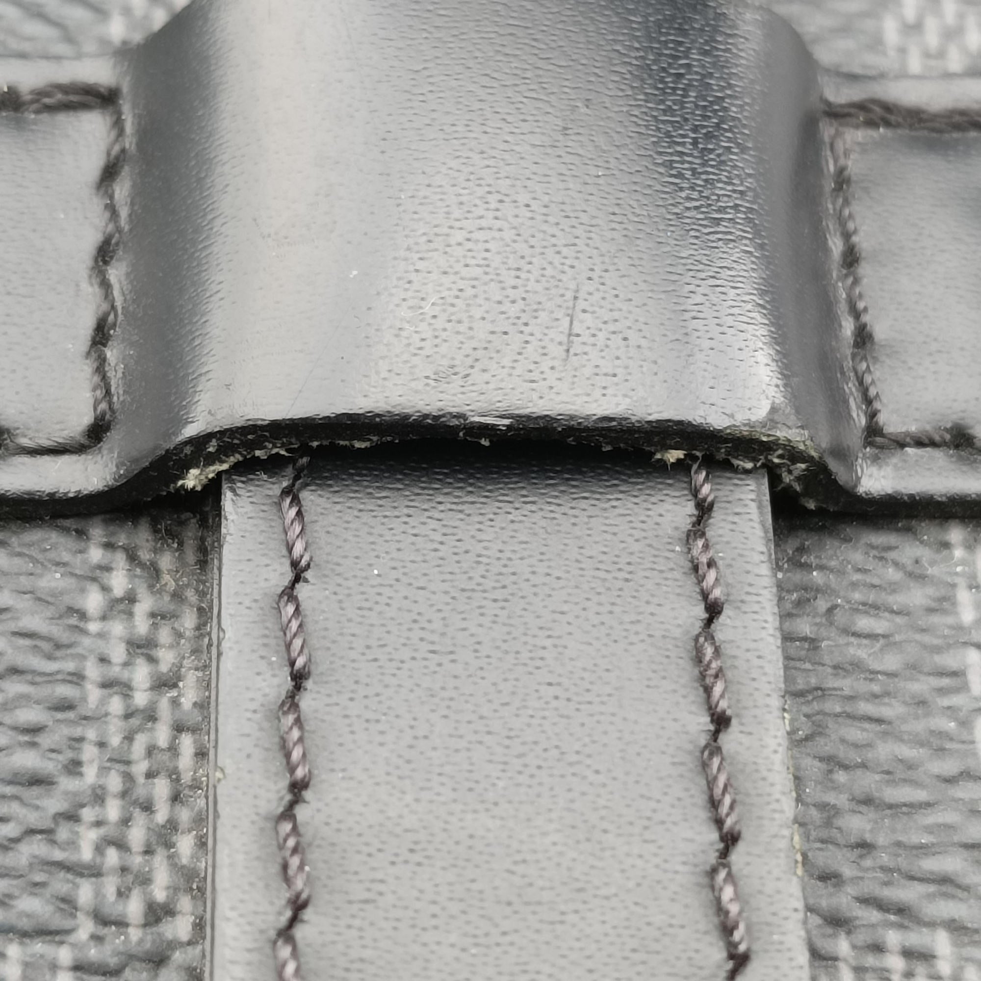 Vintage Louis Vuitton ChristopherPM Graphite Coated Canvas × Leather N41379 backpack/rucksack | stylenewstar