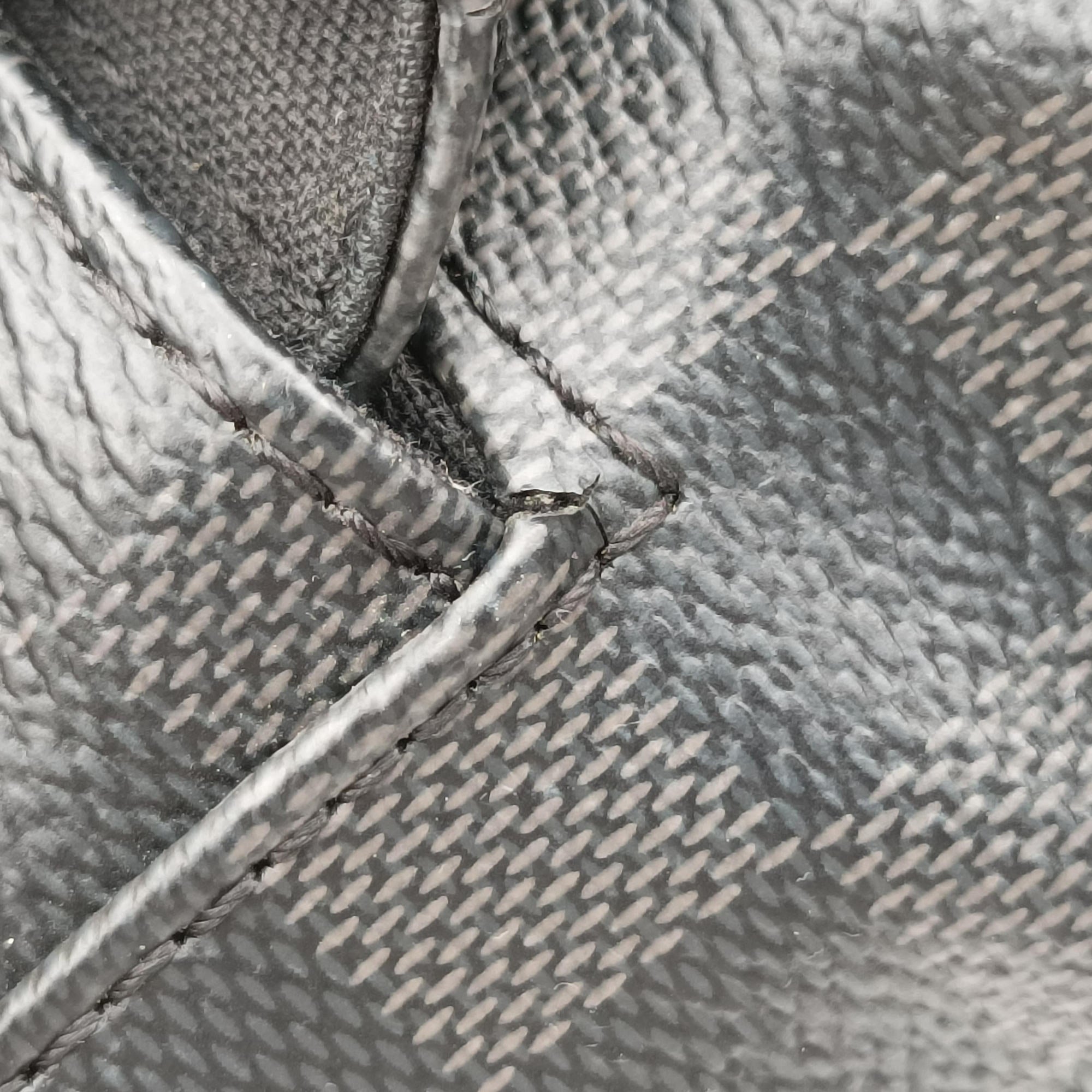 Vintage Louis Vuitton ChristopherPM Graphite Coated Canvas × Leather N41379 backpack/rucksack | stylenewstar