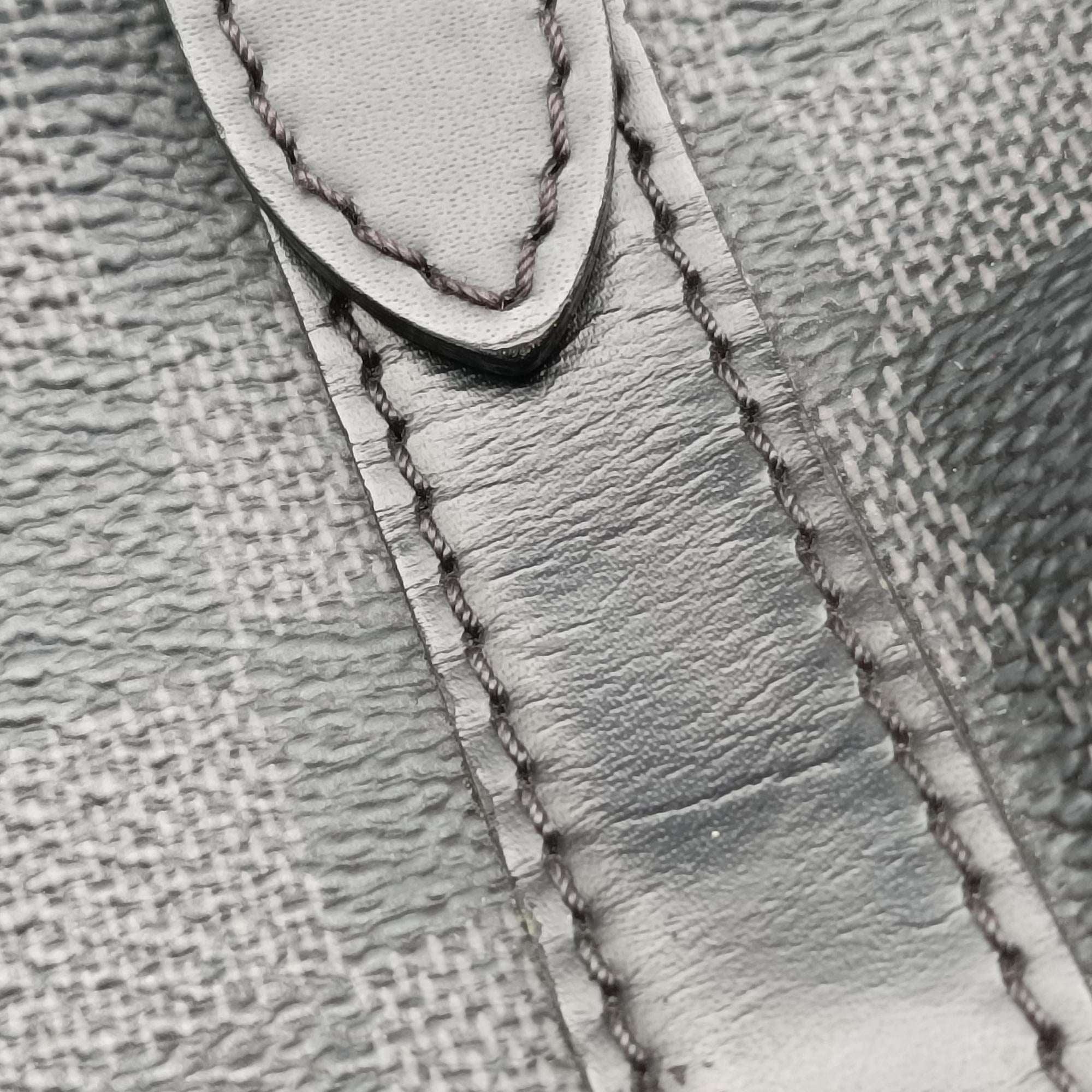 Vintage Louis Vuitton ChristopherPM Graphite Coated Canvas × Leather N41379 backpack/rucksack | stylenewstar