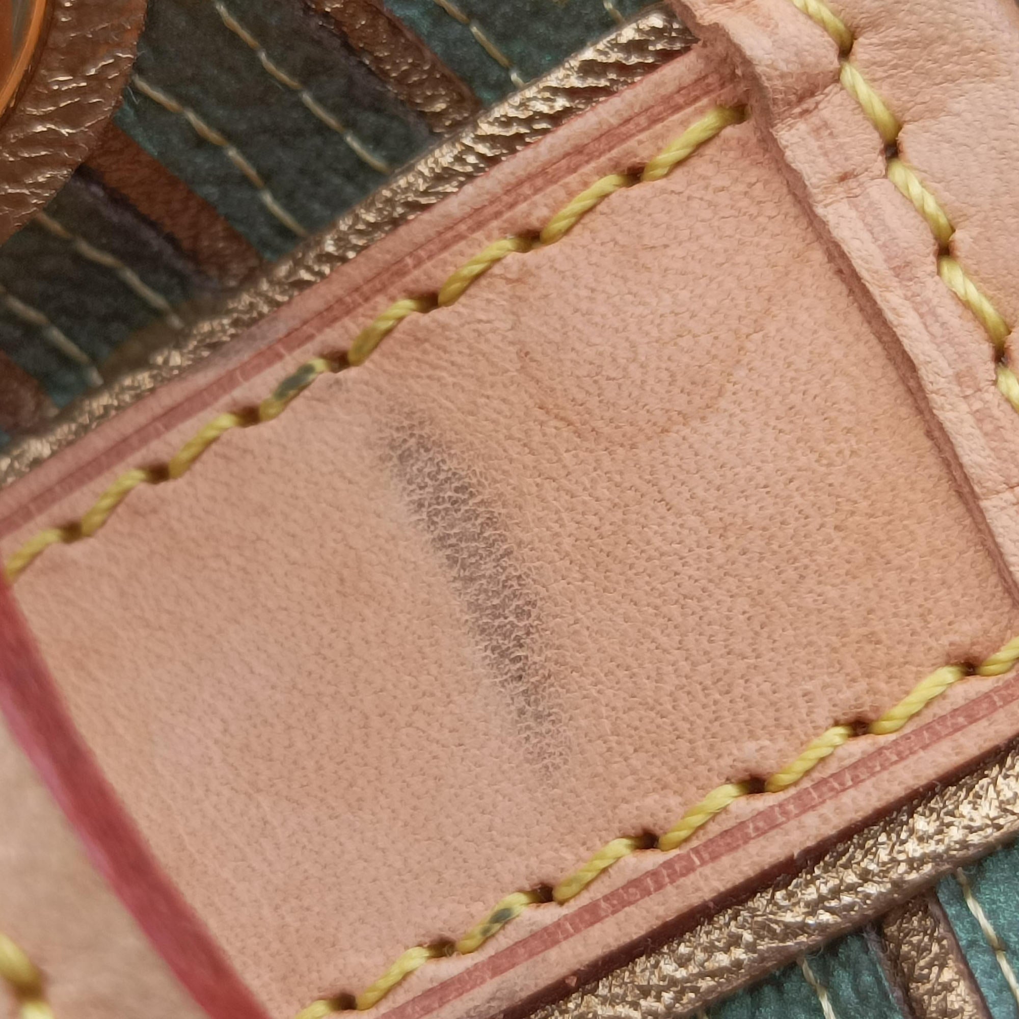Pre-owned Louis Vuitton MonogrMonogram Eden Neoam Eden Neo Khaki×Green Monogram Eden×calf leather M40356 handbag | stylenewstar