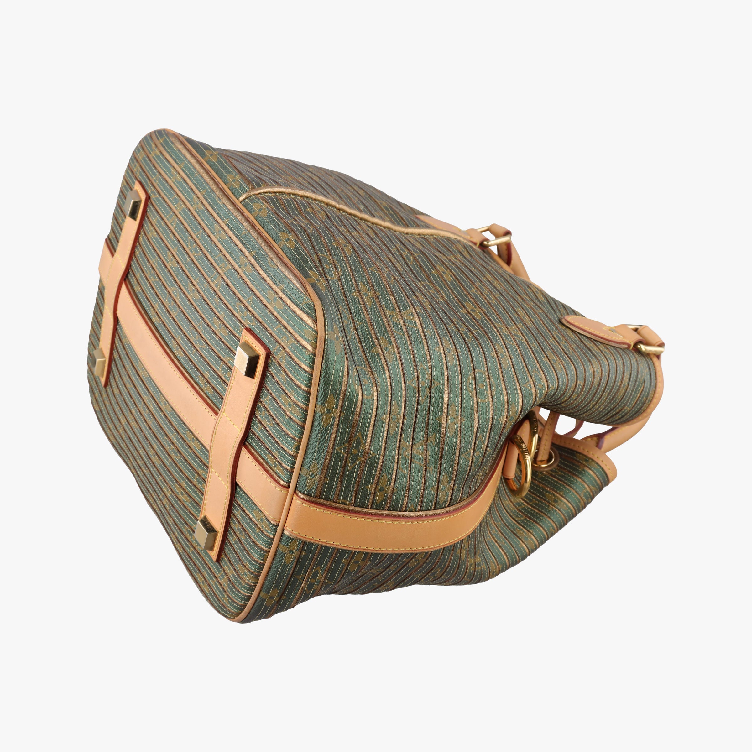 Pre-owned Louis Vuitton MonogrMonogram Eden Neoam Eden Neo Khaki×Green Monogram Eden×calf leather M40356 handbag | stylenewstar