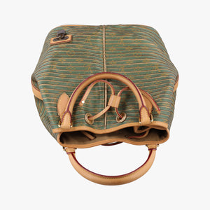 Pre-owned Louis Vuitton MonogrMonogram Eden Neoam Eden Neo Khaki×Green Monogram Eden×calf leather M40356 handbag | stylenewstar