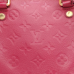 Pre-owned Louis Vuitton Speedy Bandouliere 25 Aurore Purple Monogram Empreinte M40764 handbag | stylenewstar
