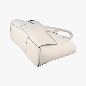 Vintage Bottega Veneta The Arcotote White lambskin  handbag | stylenewstar