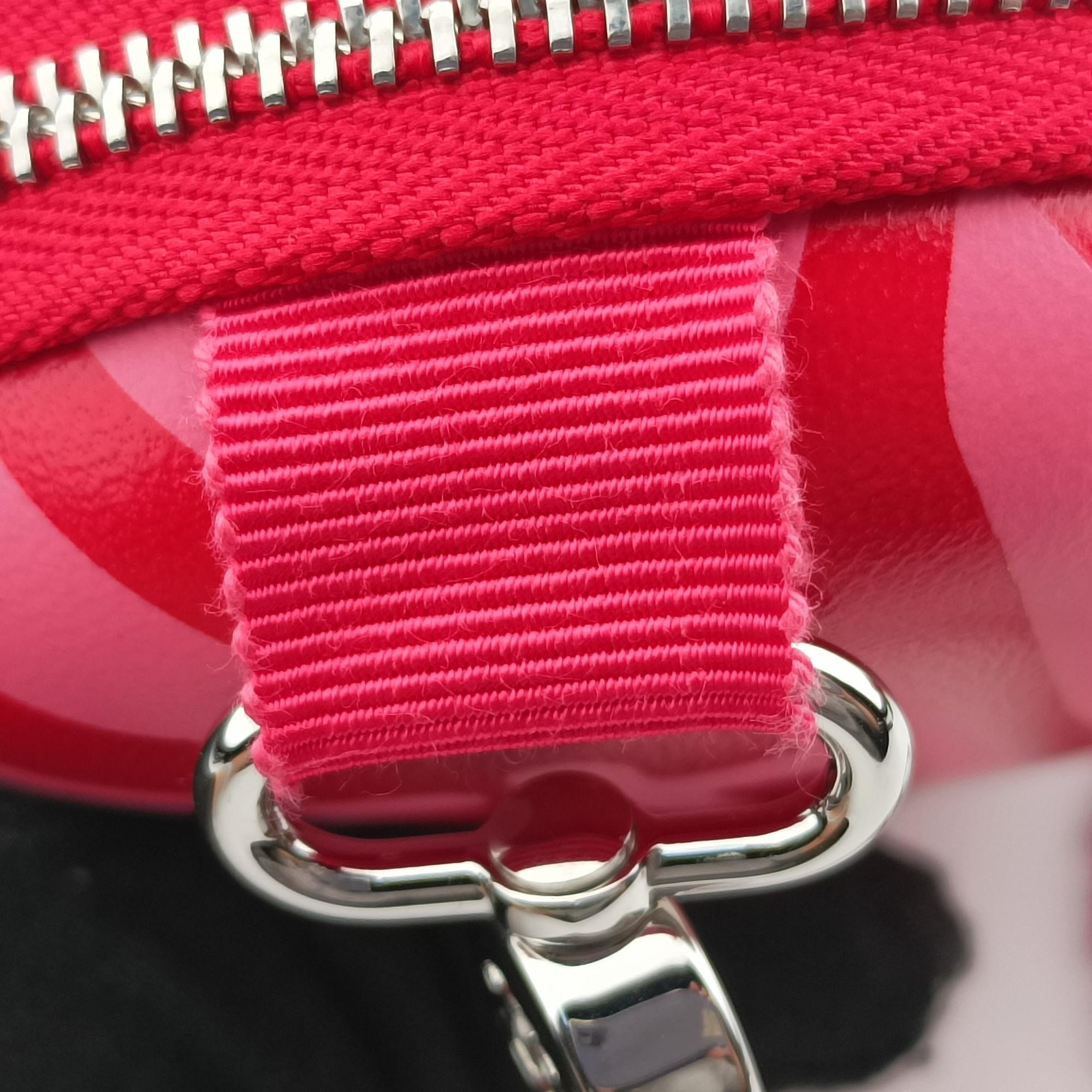 Pre-owned Chanel Coco Neige Convertible Zip Around Sunglasses Case Red Leather AP2368 handbag | stylenewstar