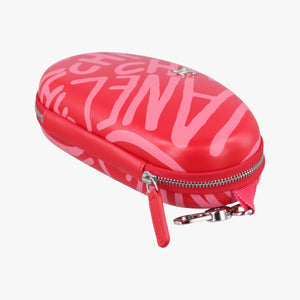 Pre-owned Chanel Coco Neige Convertible Zip Around Sunglasses Case Red Leather AP2368 handbag | stylenewstar