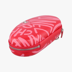 Pre-owned Chanel Coco Neige Convertible Zip Around Sunglasses Case Red Leather AP2368 handbag | stylenewstar