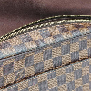 Pre-owned Louis Vuitton SHELTON EBENE Damier Canvas N41149 shoulderbag | stylenewstar