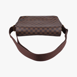 Pre-owned Louis Vuitton SHELTON EBENE Damier Canvas N41149 shoulderbag | stylenewstar