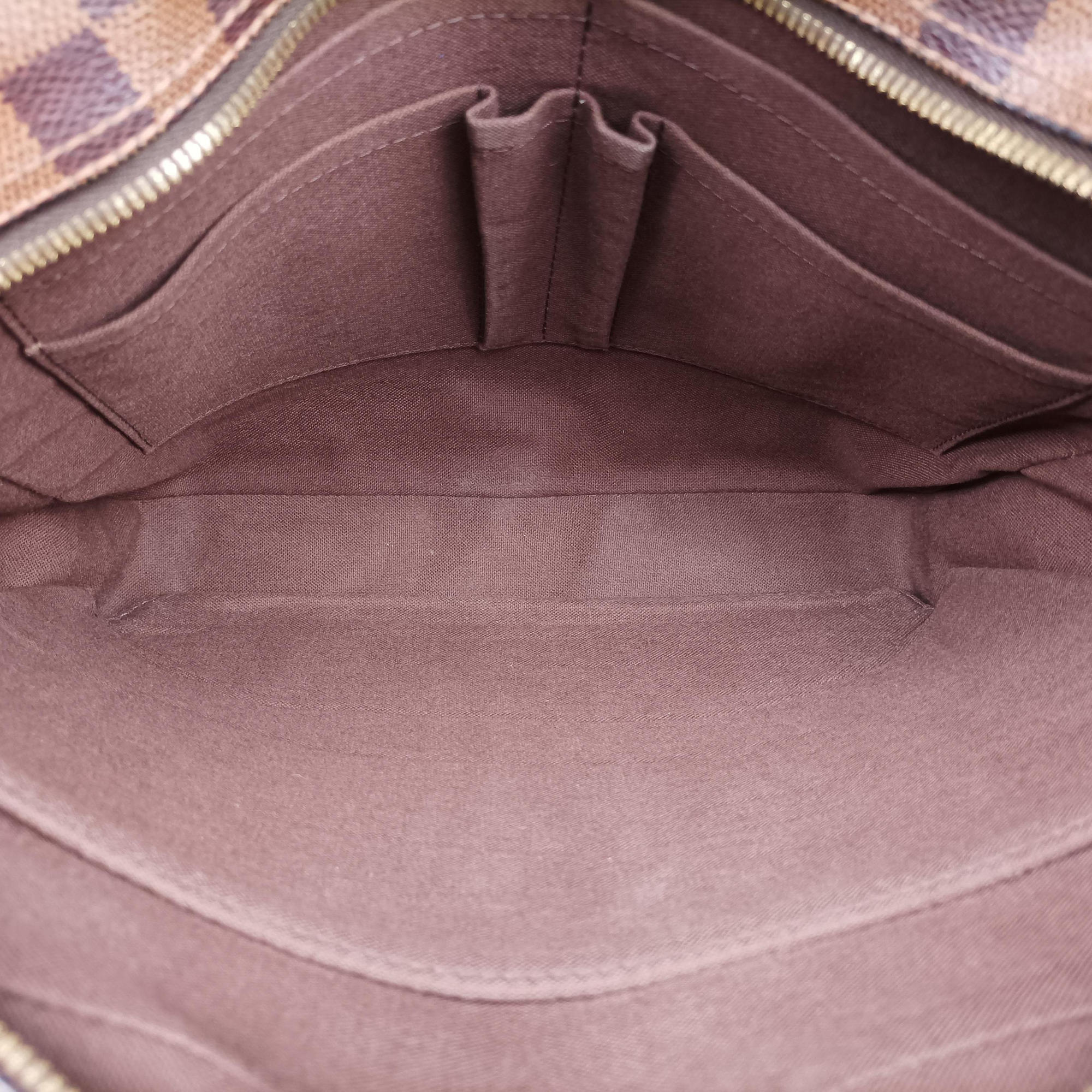 Pre-owned Louis Vuitton SHELTON EBENE Damier Canvas N41149 shoulderbag | stylenewstar