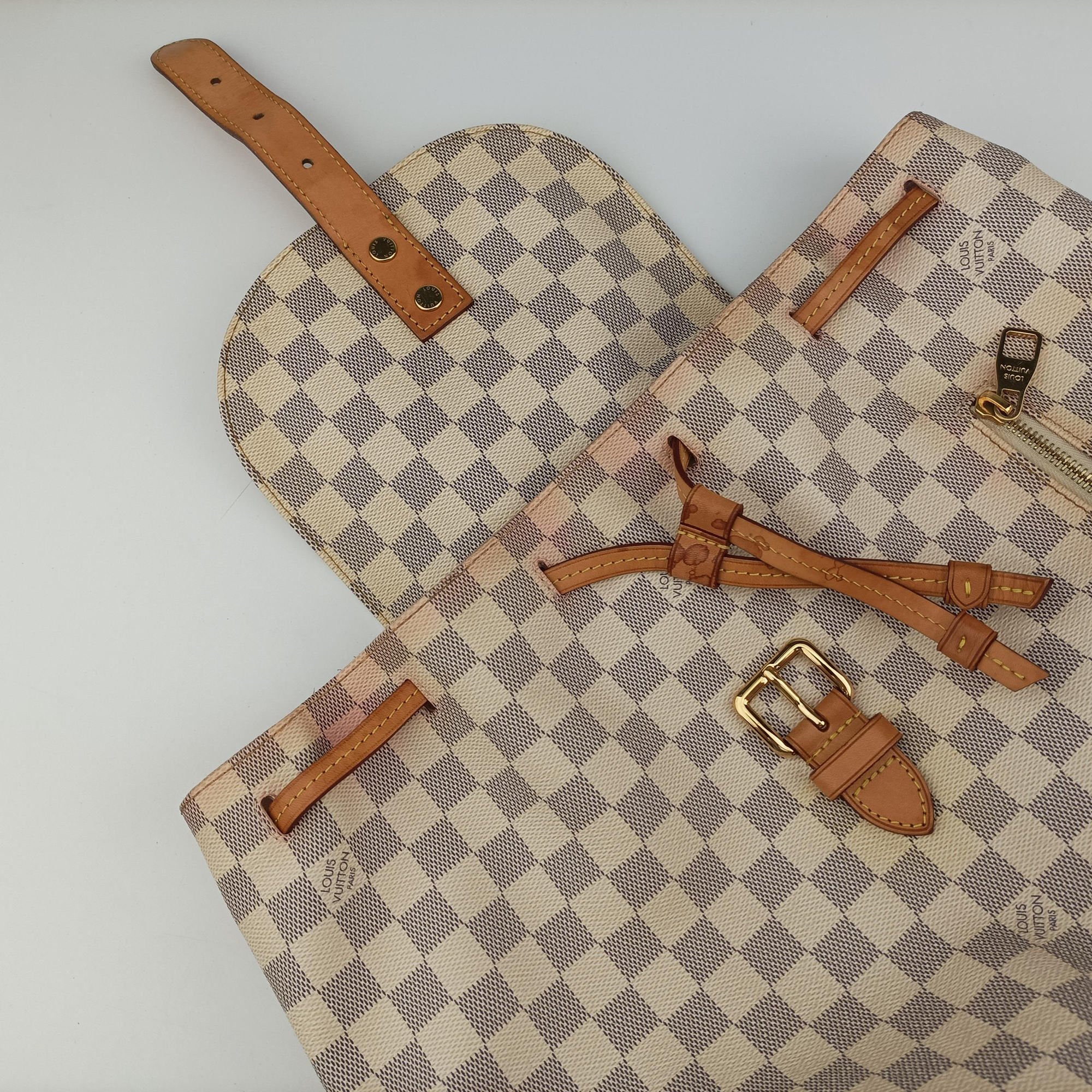 Pre-owned Louis Vuitton SPERONE　 Azur Damier Canvas N41578 shoulderbag | stylenewstar