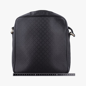Pre-owned Gucci Diamante Black leather 201448 shoulderbag | stylenewstar