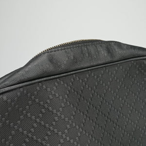 Pre-owned Gucci Diamante Black leather 201448 shoulderbag | stylenewstar