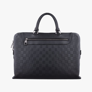 Secondhand Louis Vuitton Porte-Documents Jour NM Noir Damier Graphite N48260 handbag | stylenewstar