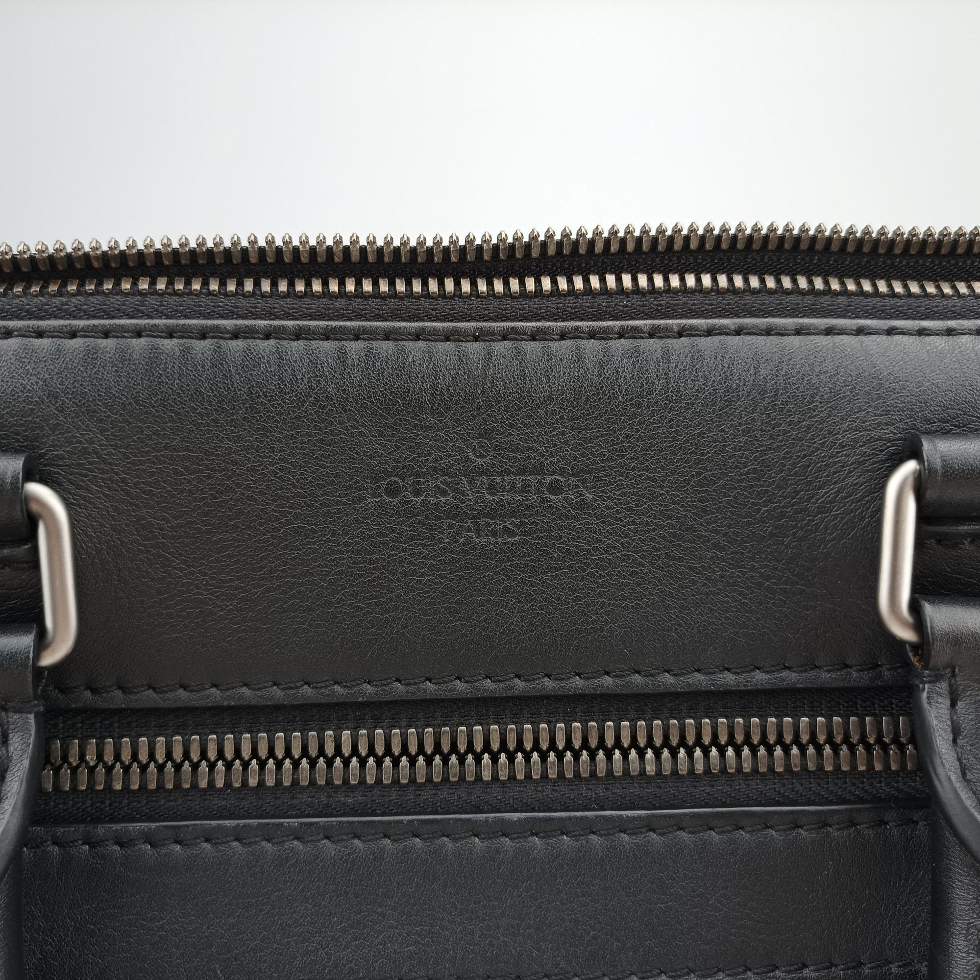 Secondhand Louis Vuitton Porte-Documents Jour NM Noir Damier Graphite N48260 handbag | stylenewstar